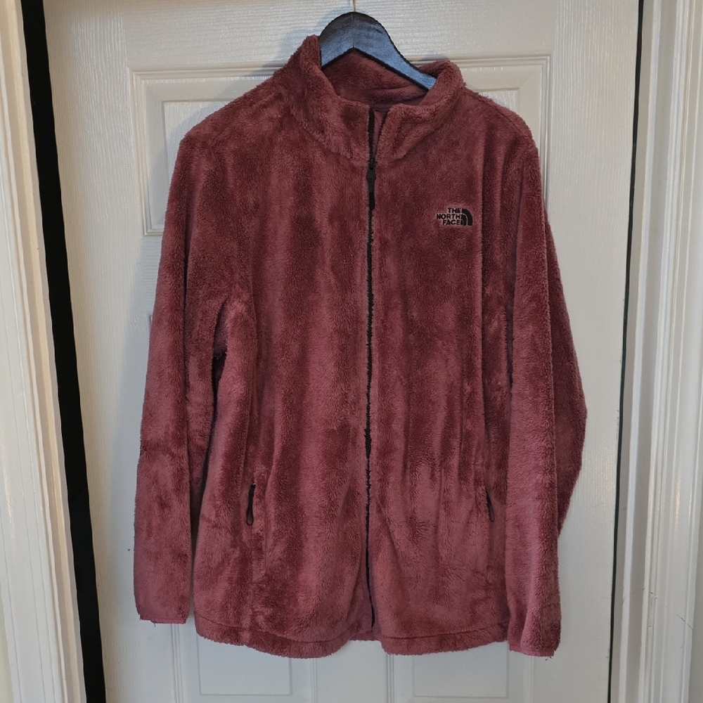 The North Face Women's Osito Fleece Jacket in Mesa Rose- Size 1X